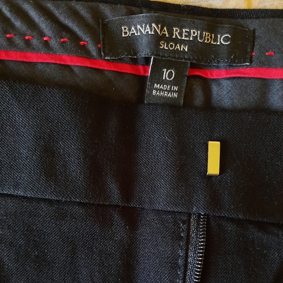 Banana Republic black pants size 10 - Picture 7 of 9
